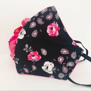 2/$20 Triple layer handmade face mask